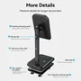 SOPORTE SMARTPHONE/TABLETS NEGRO 4"-12.9" VENTION